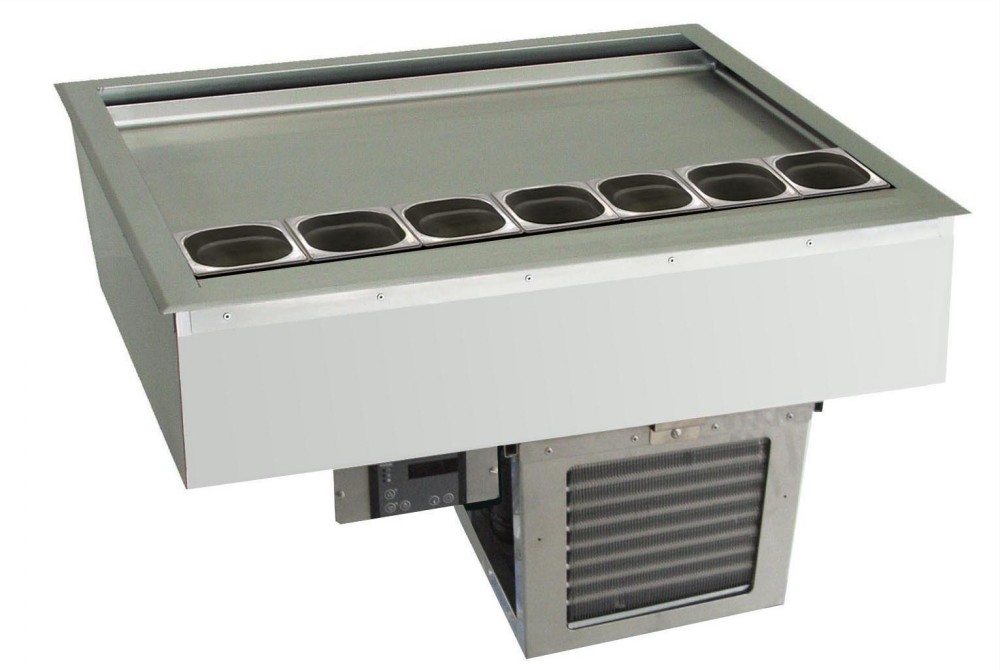 Bild 1: Nordcap Einbau-Kühlwanne BAKERY Kombi 4-E